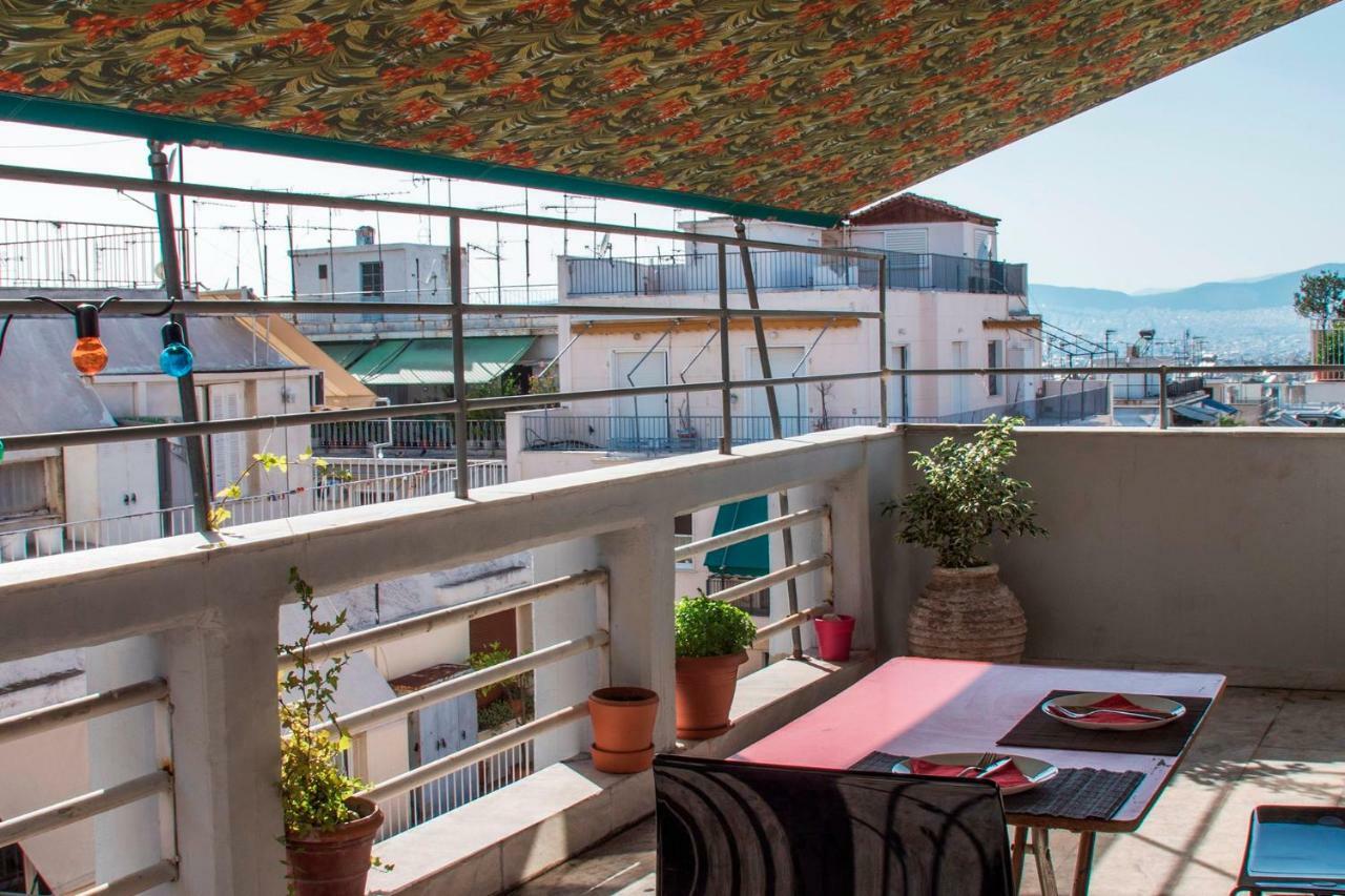 אתונה 5Th Floor Apartment With Balcony מראה חיצוני תמונה