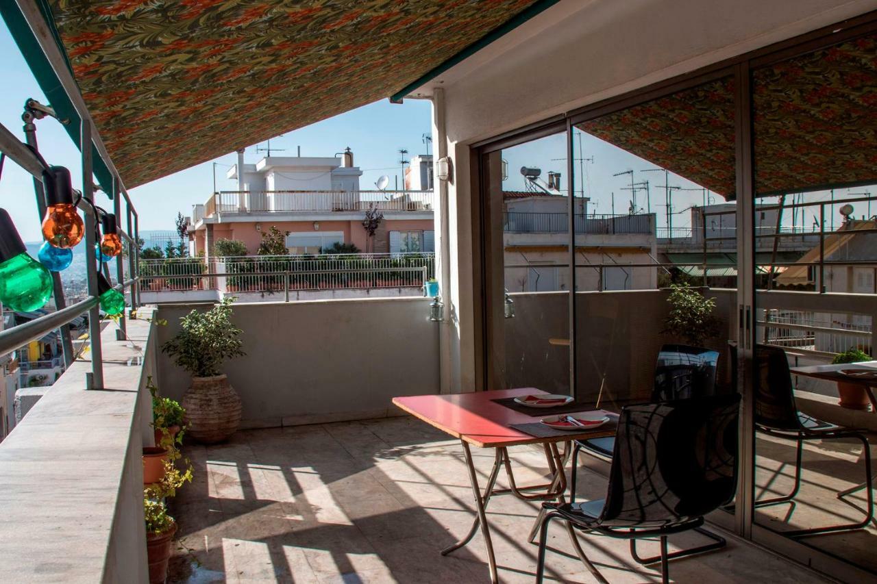 אתונה 5Th Floor Apartment With Balcony מראה חיצוני תמונה